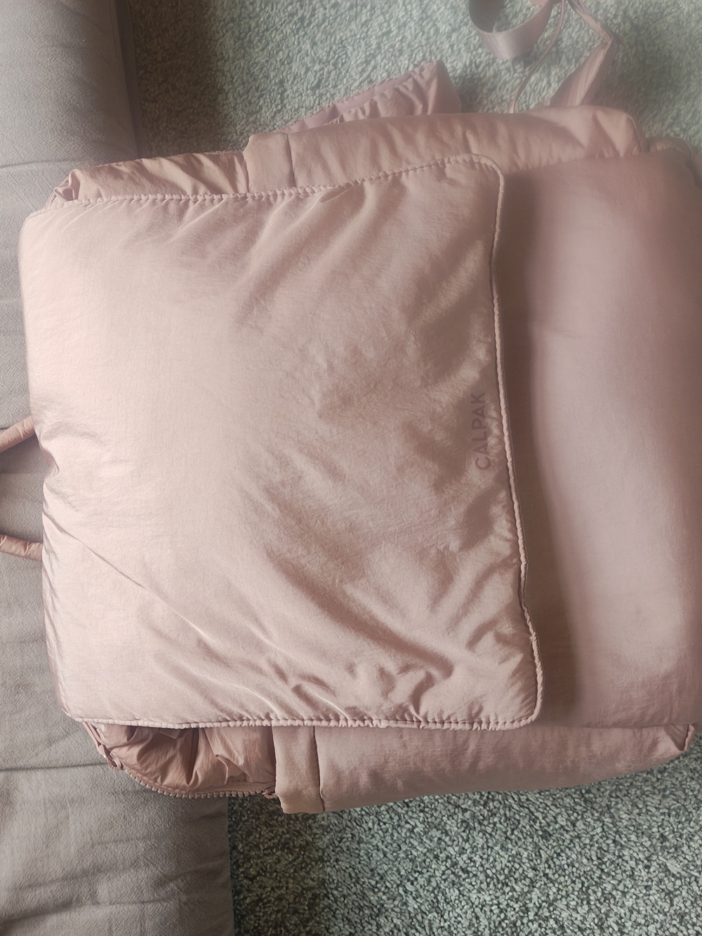 CALPAK Blush Pink Diaper Bag/Backpack - Picture 7 of 8